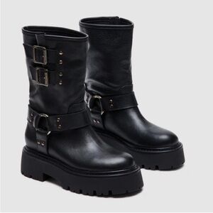 Steve Madden Reika Motorcycle Boot